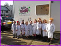 The budding scientists ready to have fun